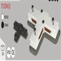 MONOFAZE PVC RAY T DÖNÜŞ SİYAH 1